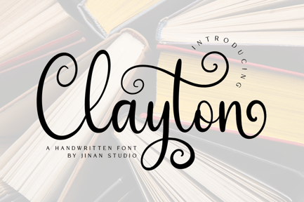 Clayton Script Font