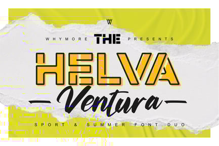 Helva Ventura: Versatile Font for Creative Designe