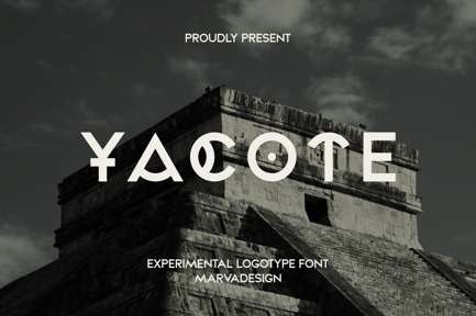 Yacote – Display Sans Font