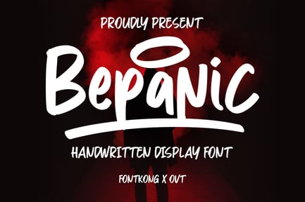 Bepanic – Handwritten Display Font