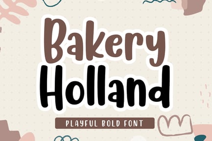 Bakery Holland Display Font