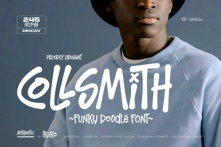 Collsmith – Funky Doodle Font