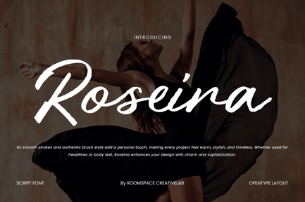 Roseira – Stylish Brush Script Font