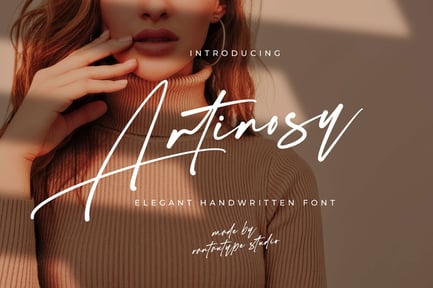 Artinosy a Elegant Handwritten Font