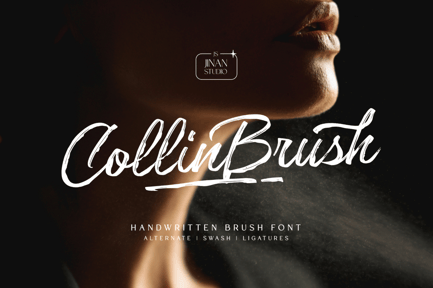 Collinbrush – A Handwritten Font