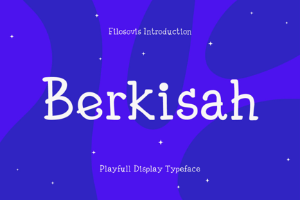 Berkisah | Playfull Display Typeface