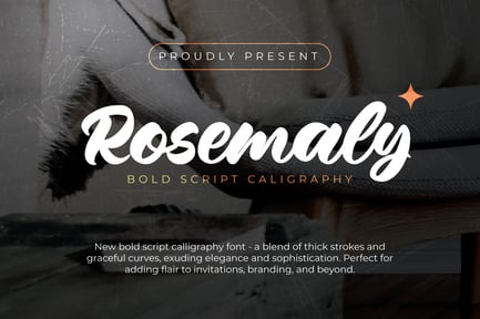 Rosemaly – Script Handwritten