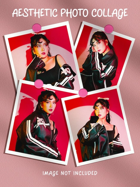 Photo frame collage effect