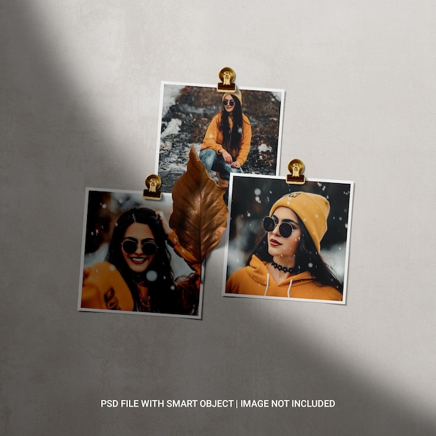 Stylish moodboard mockup