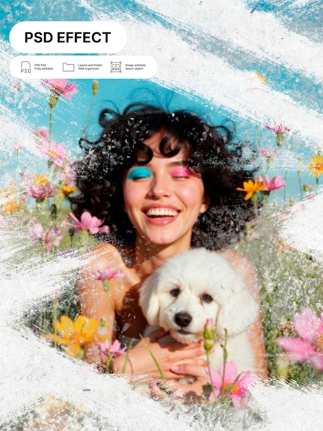 Watercolor  photo effect