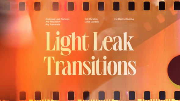 Hiệu ứng chuyển cảnh rò rỉ ánh sáng | DR