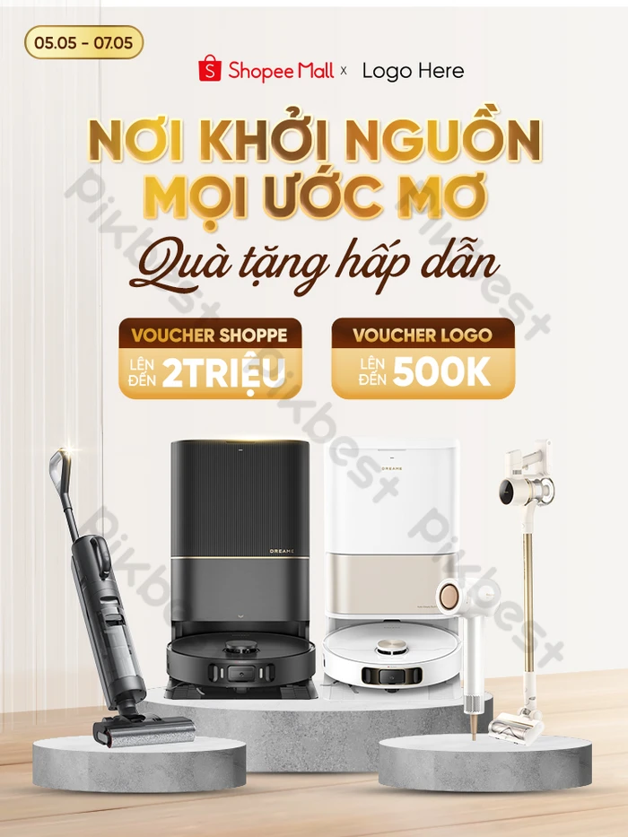 Poster Sale With Yellow Background Ecommerce Product Pre-seller