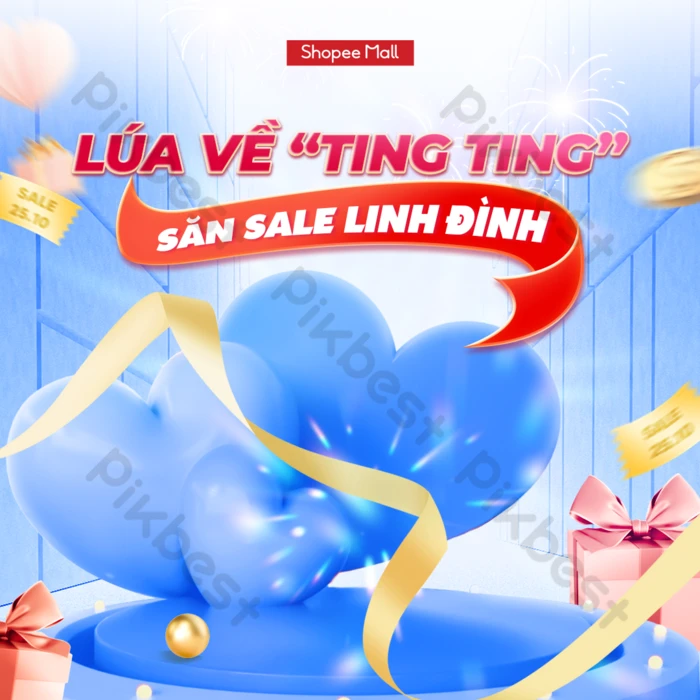 Poster Thương Mại điện Tử Săn Sale Cuối Tháng Siêu Lương Về