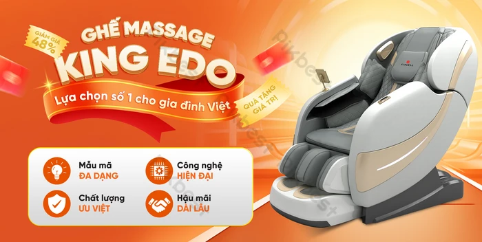 Sale Double Day – Ghế Massage King Edo