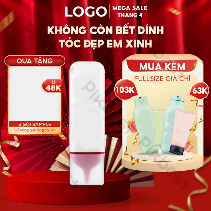 Thumbnals Sale đỏ Tết