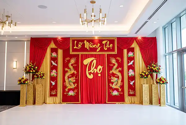 Phông nền Mừng Thọ