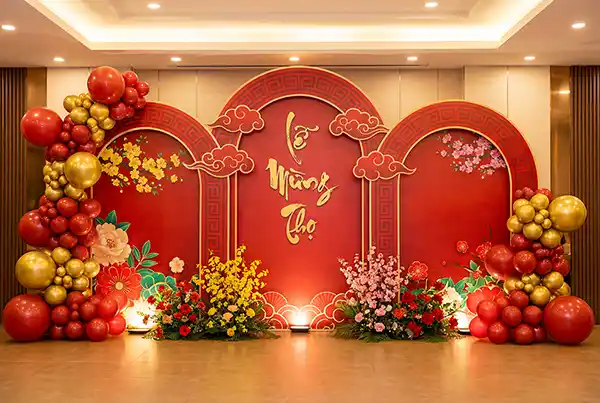 Phông nền Lễ mừng thọ