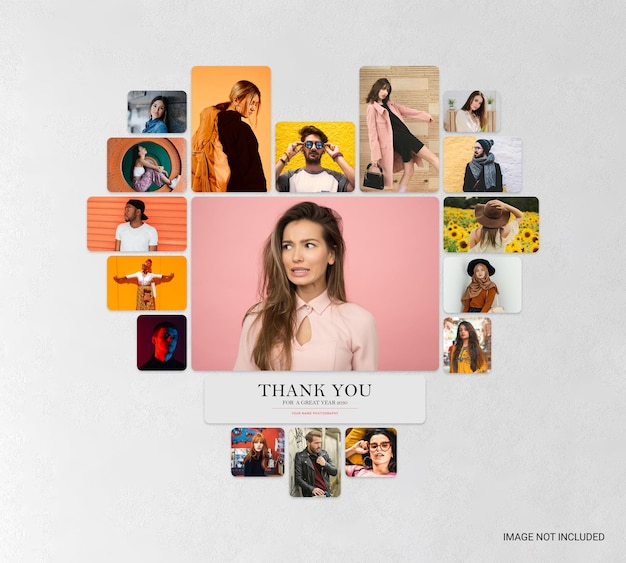 A poster for the love of collage