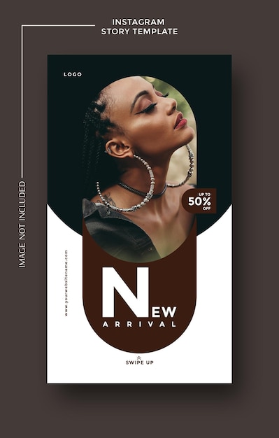 Fashion sale social media story template