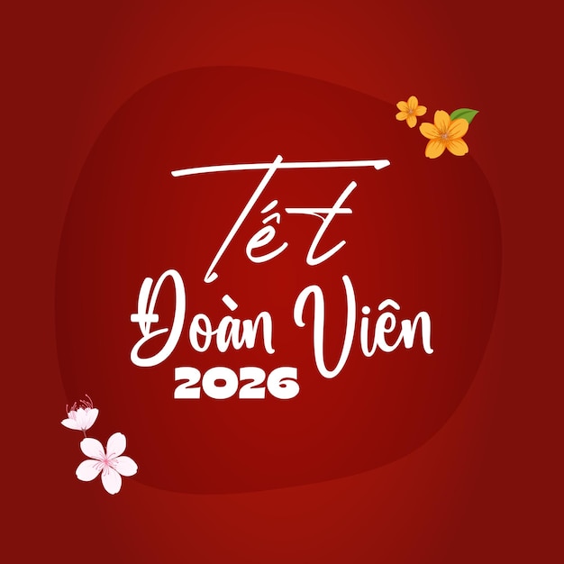 Festive vietnamese tet reunion celebration