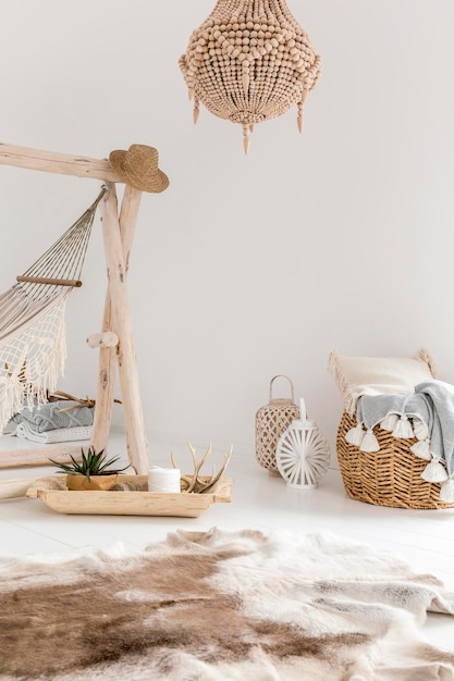 Minimalistic interior of a house