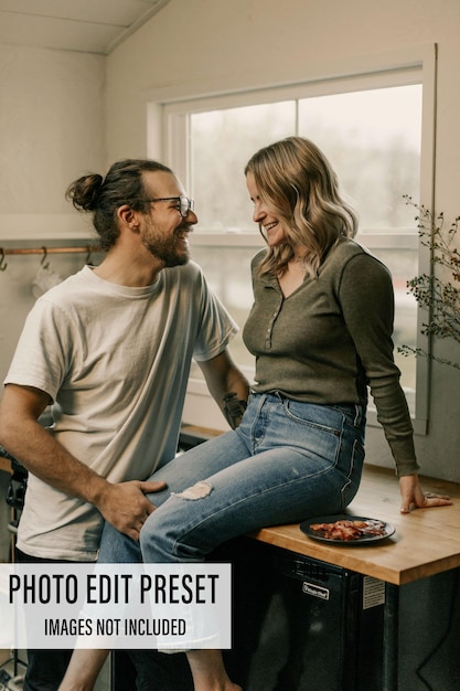 Modern film photo edit preset filter