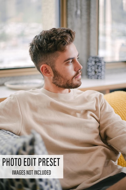 Portrait photo edit preset filter