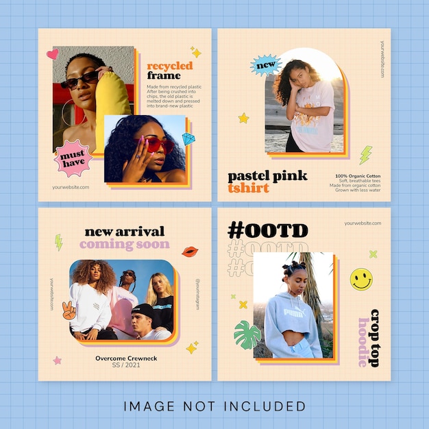 Vibrant social media template vol 1