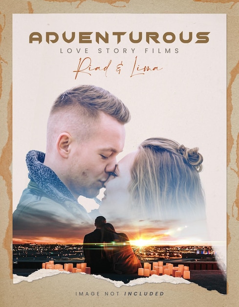 A poster for the movie arquitectos love story films.