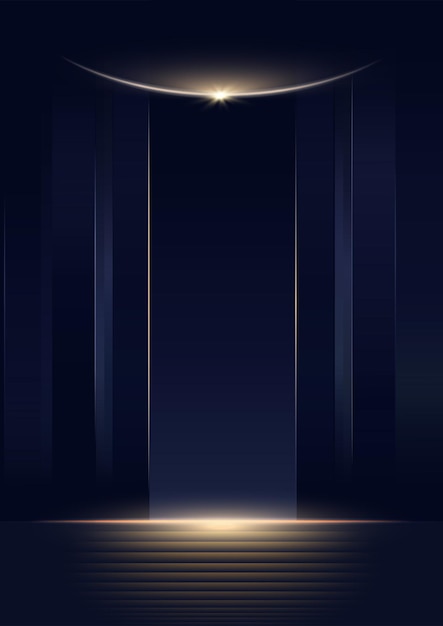 Blue gate background