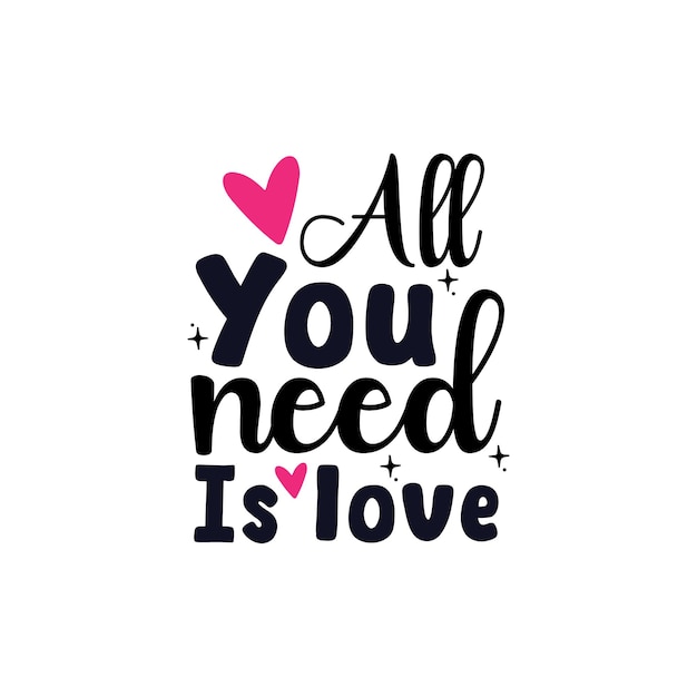 Love quotes t shirt design