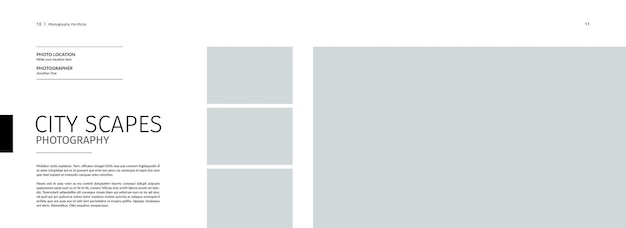 Portfolio photography magazine page 10 to 11