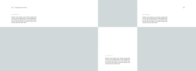 Portfolio photography magazine page 22 to 23
