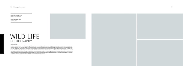 Portfolio photography magazine page 28 to 29