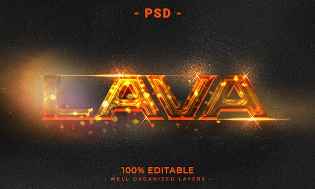 Psd 3d editable text and logo effect style mockup with dark abstract background