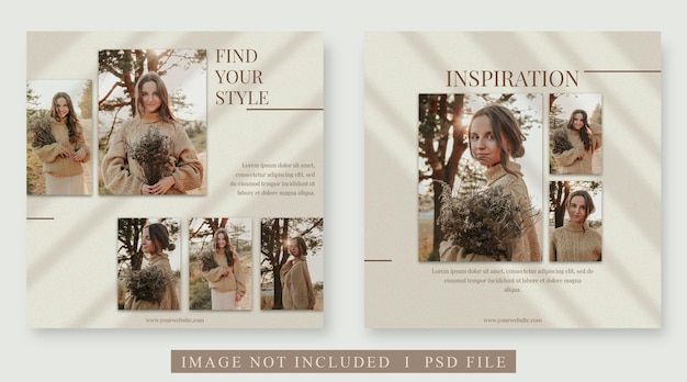 Social media post for fashion product